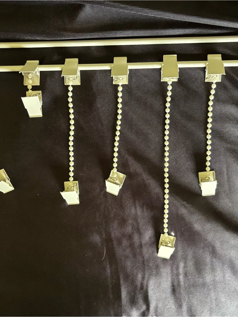 Ikea Fiskevik Photo Hanging Bar with Clips